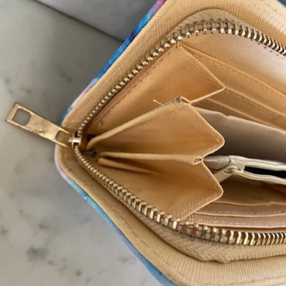 SIMPLY SOUTHERN "ohh snap" Wishbone Marble Blue Pink Purple Print Long W… - Picture 12 of 15